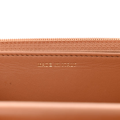 Chanel Caviar Chevron Quilted Boy Wallet On Chain WOC Dark Beige 7 of 12