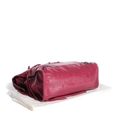 Balenciaga Agneau Classic Hardware City Cassis 4 of 14