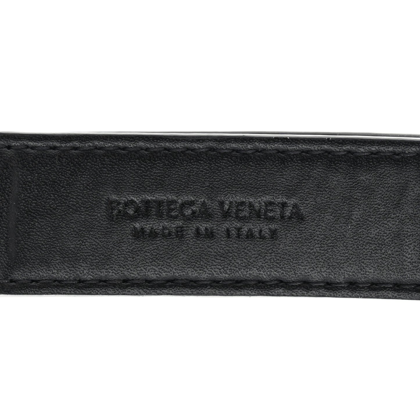 Nappa Maxi Intreccio The Belt Cassette Bag Black