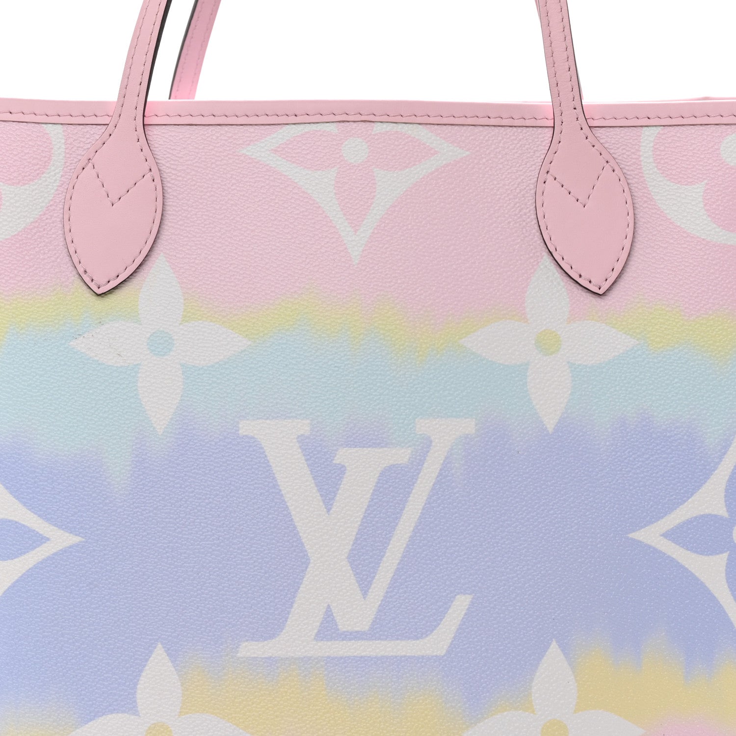 Louis Vuitton Monogram Escale Neverfull MM Pastel 9 of 13
