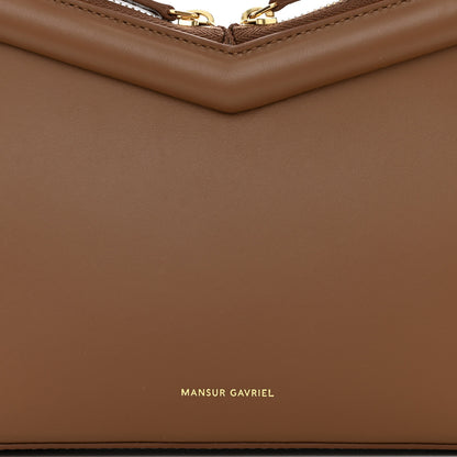 Mansur Gavriel Smooth Calfskin Mini Frame Bag Desert 7 of 9