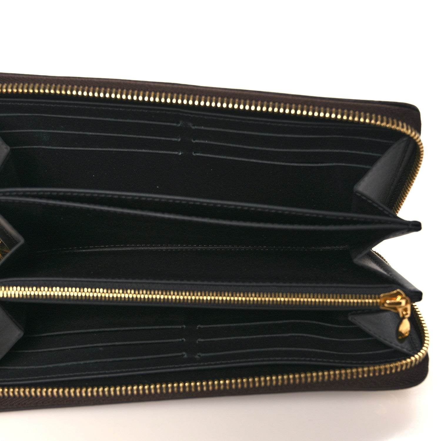 Louis Vuitton Transformed Damier Ebene Time Trunk Zippy Wallet 5 of 6