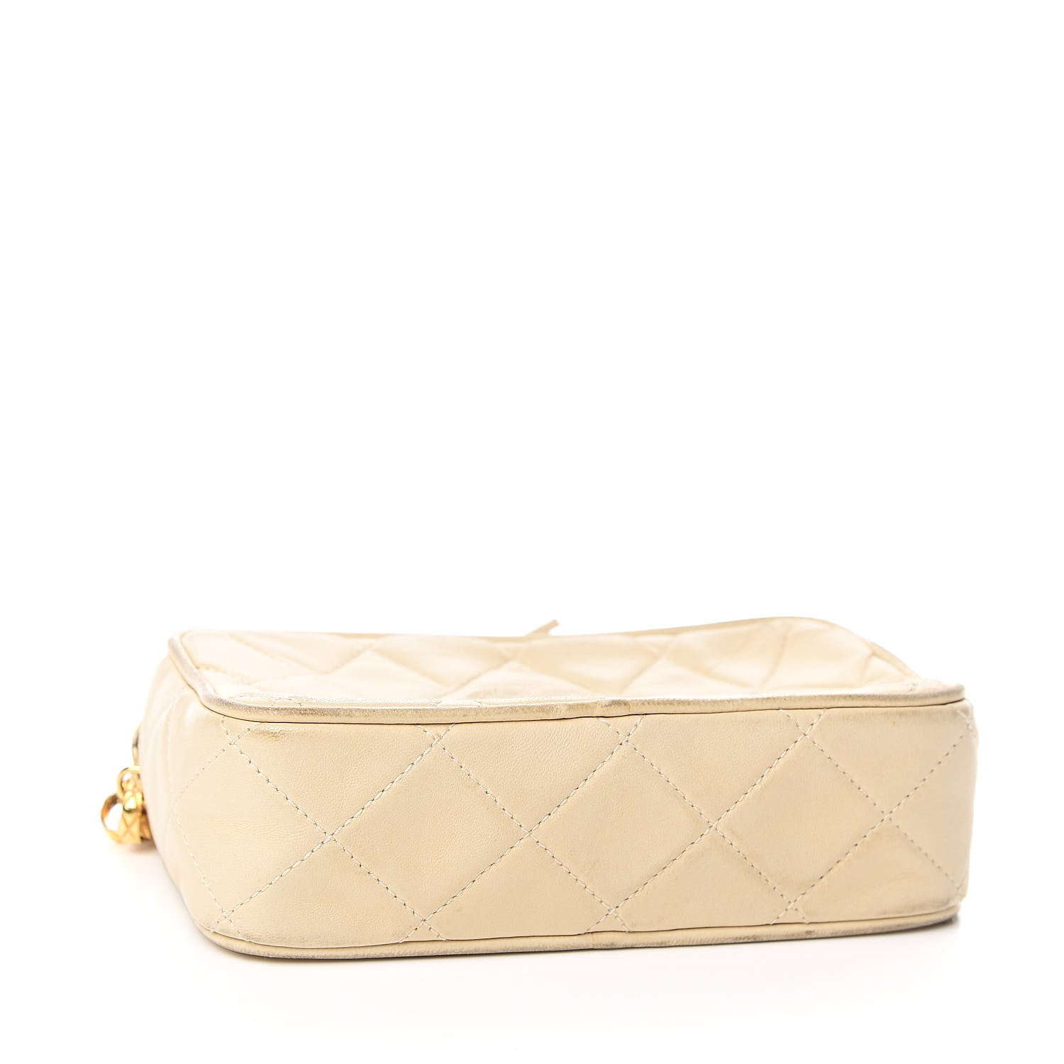 Chanel Lambskin Small Tassel Camera Case Beige 4 of 21