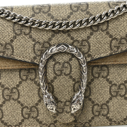Gucci GG Supreme Monogram Super Mini Dionysus Shoulder Bag Taupe 7 of 9