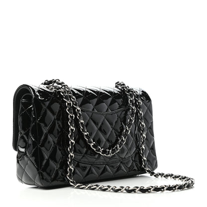Chanel Patent Quilted Medium Double Flap Black 3 of 10