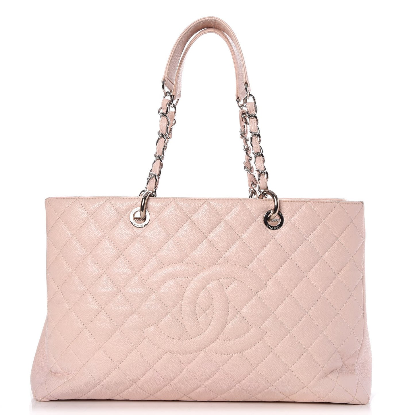 Caviar XL Grand Shopping Tote GST Light Pink