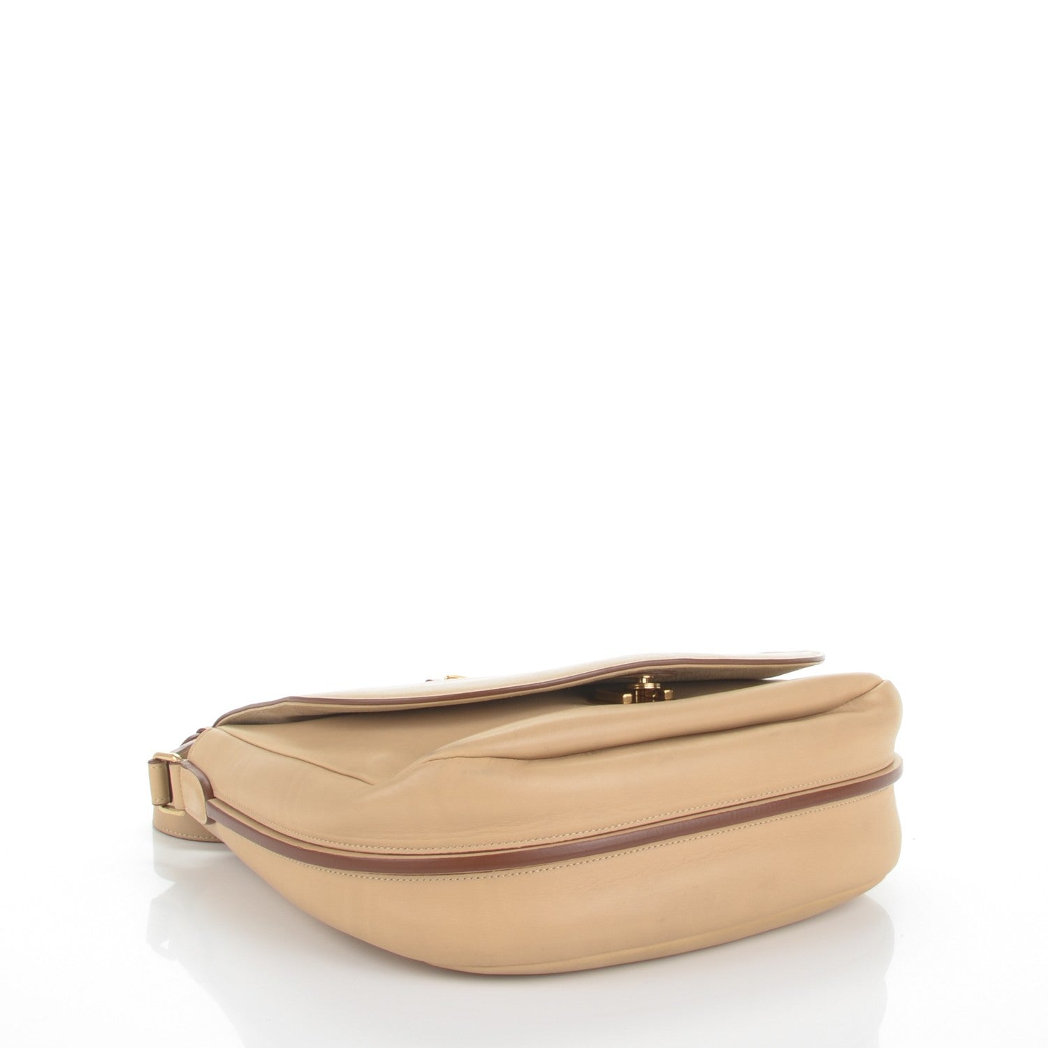 Celine Natural Calfskin Trotteur Messenger Chamois 4 of 8