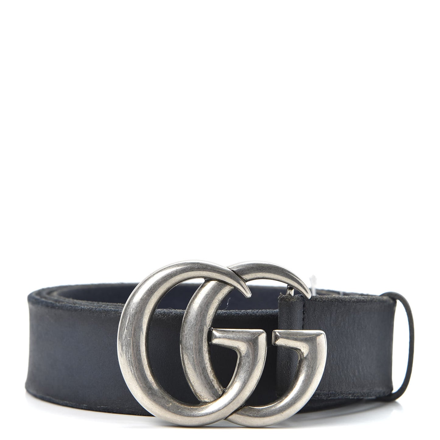Cuoio Toscano Nickel Double Double G 40mm Belt 105 42 Blue