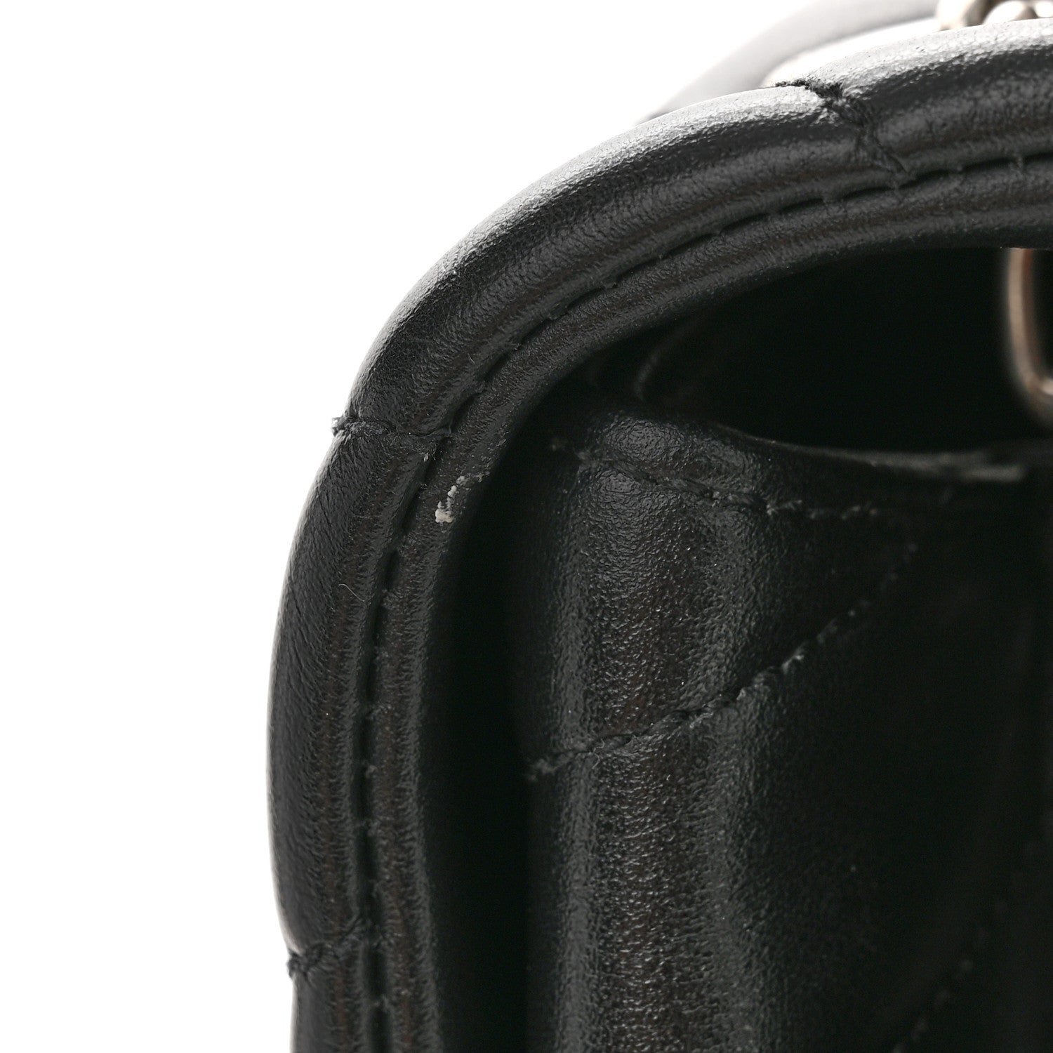 Saint Laurent Calfskin Y Quilted Monogram Medium Loulou Chain Satchel Black 13 of 16