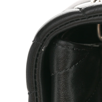 Saint Laurent Calfskin Y Quilted Monogram Medium Loulou Chain Satchel Black 13 of 16
