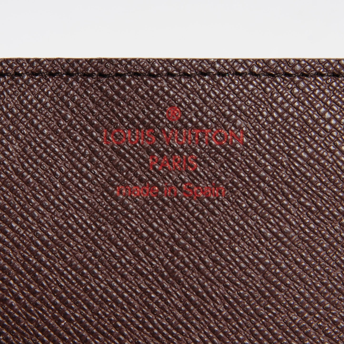 Damier Ebene Business Card Holder