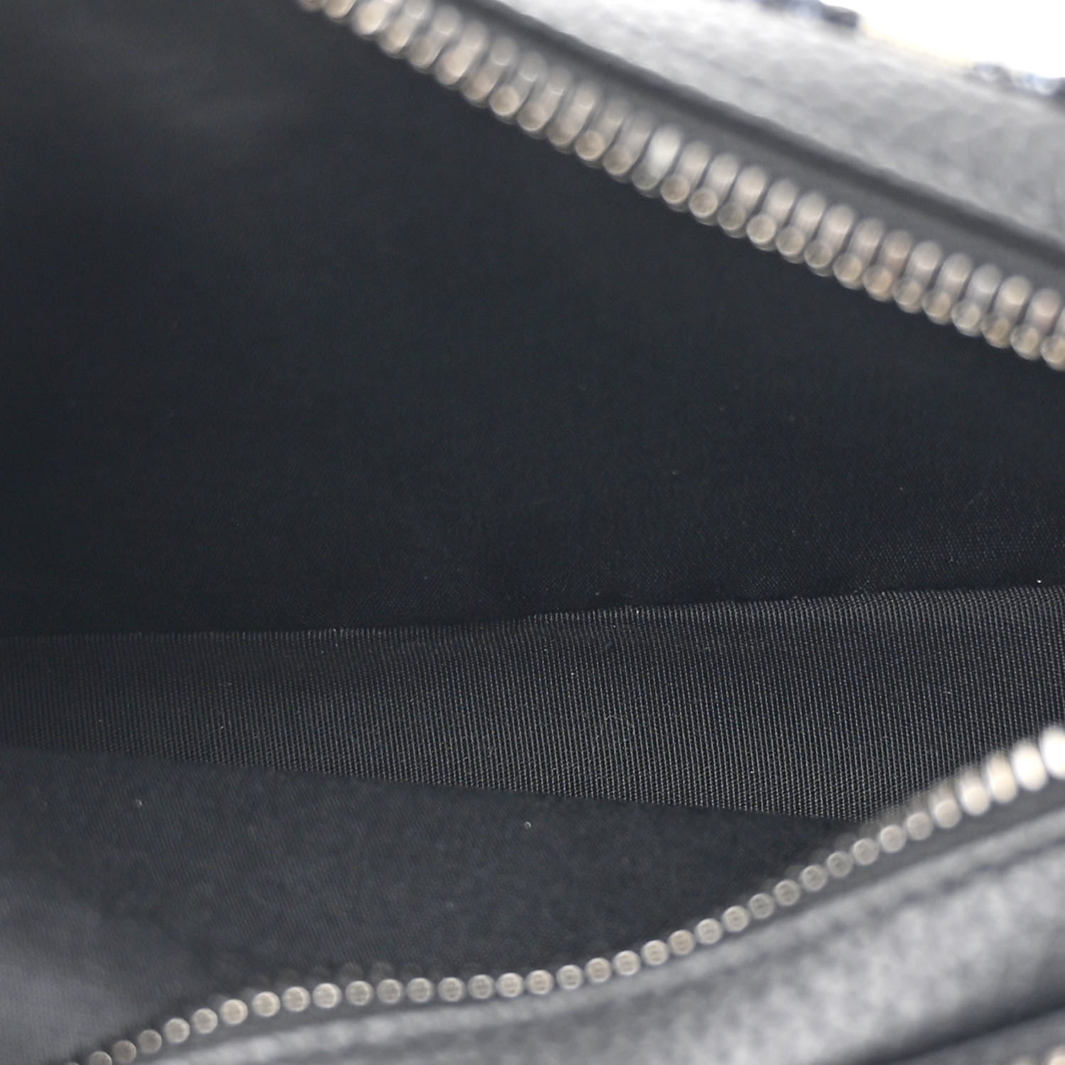 Christian Dior Oblique Pouch Beige Black 5 of 13