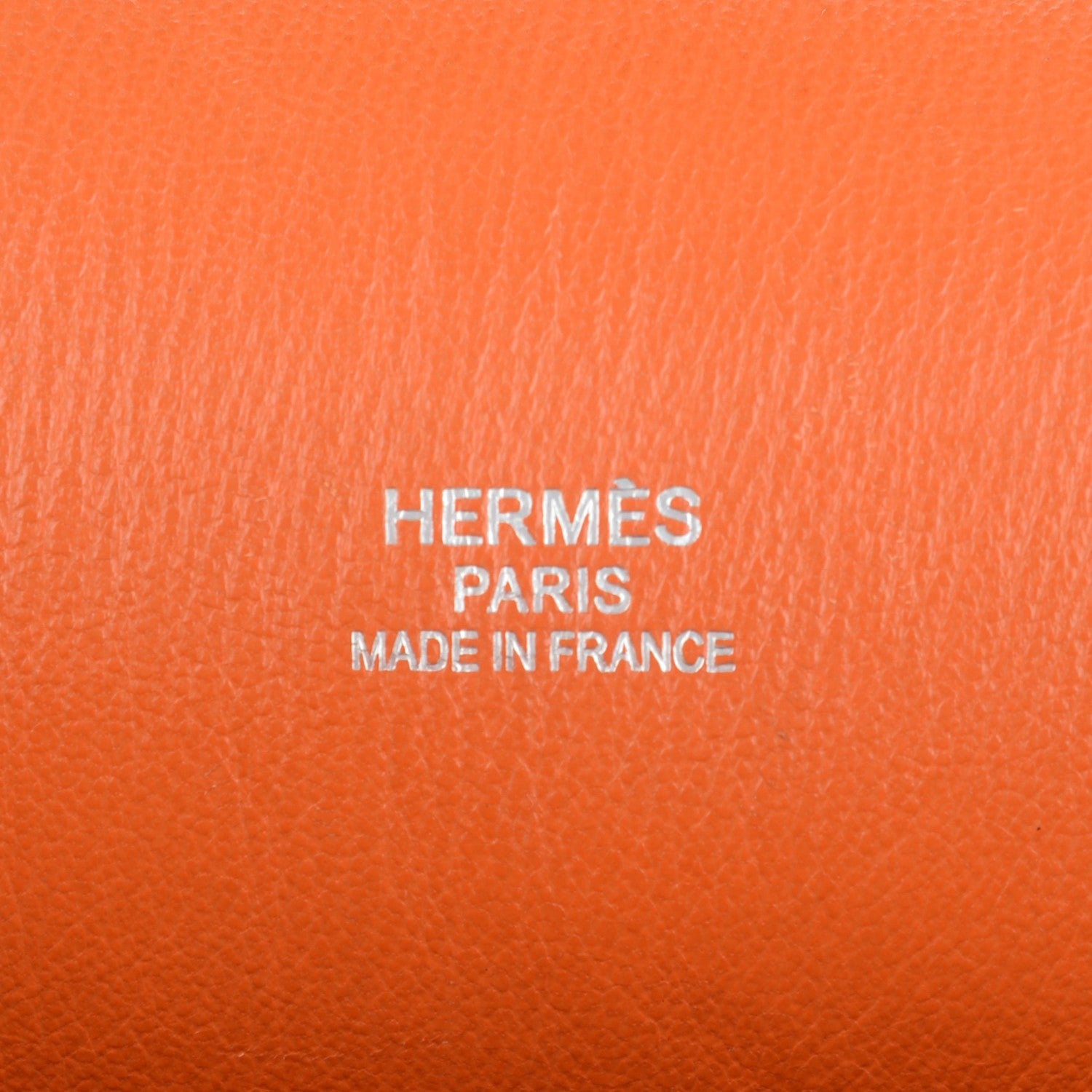 Hermes Taurillon Clemence Jypsiere 34 Orange 6 of 7