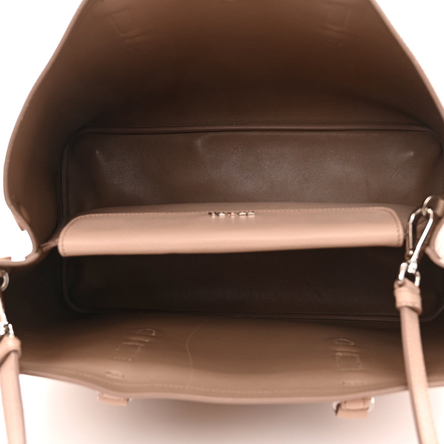 Saffiano Cuir Medium Double Handle Tote Cammeo