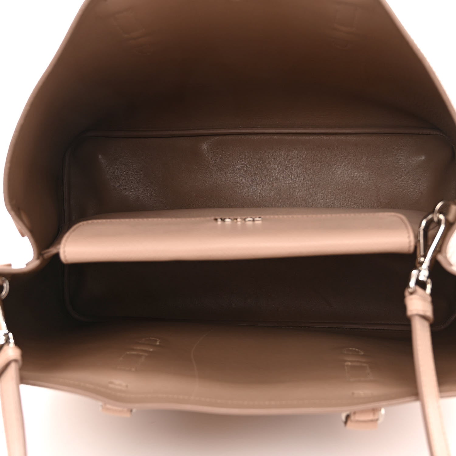 Prada Saffiano Cuir Medium Double Handle Tote Cammeo 4 of 9