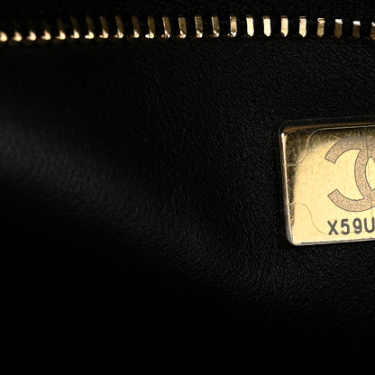 Chanel Calfskin Tweed Mixed Fibers Leopard Print Urban Essentials Small Shopping Bag Brown Black White 7 of 10