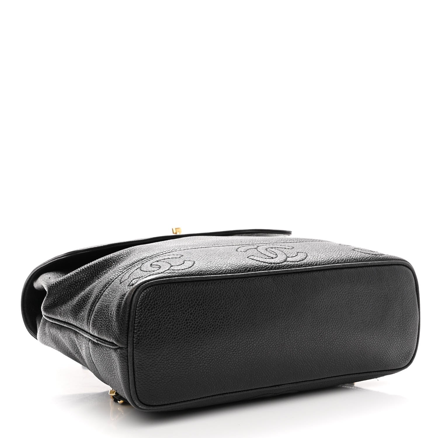 Chanel Caviar CC Backpack Black 4 of 12