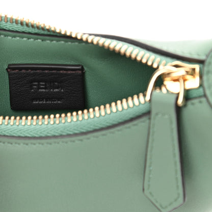 Fendi Vitello Grace New Matte Nano Fendigraphy Hobo Charm Menta 6 of 11