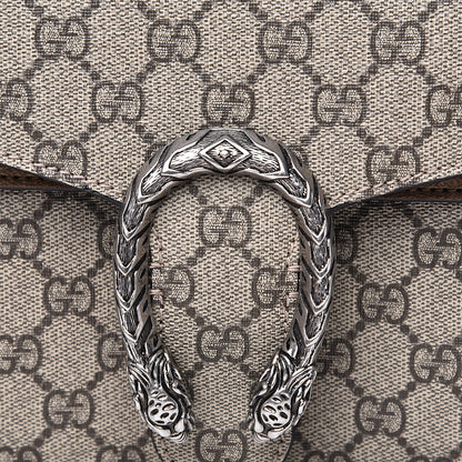 Gucci GG Supreme Monogram Small Dionysus Shoulder Bag Taupe 14 of 15