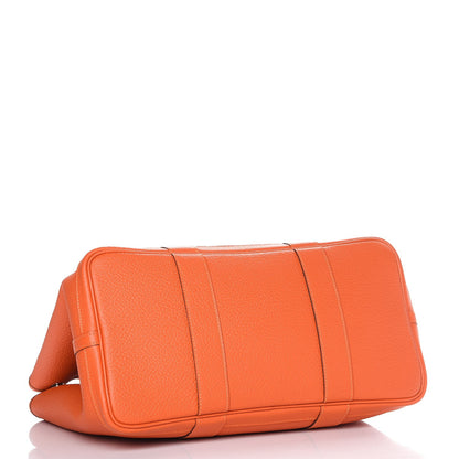 Hermes Vache Country Garden Party 36 MM Orange 4 of 6
