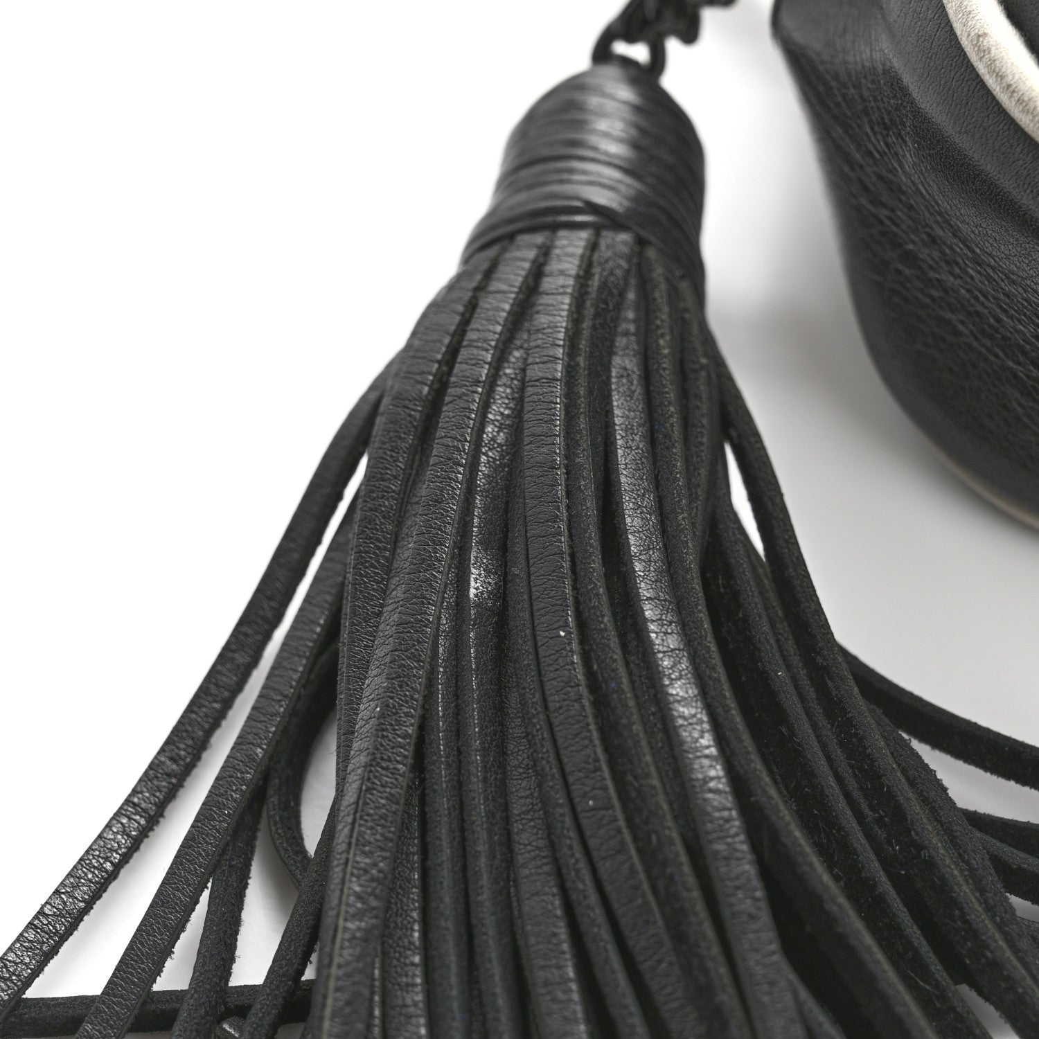 Saint Laurent Nappa Monogram Blogger Bag Black White 13 of 15