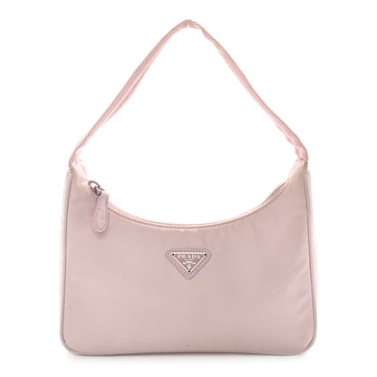 Prada Tessuto Nylon Saffiano Re-Edition 2000 Bag Alabastro 1 of 11