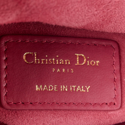 Christian Dior Lambskin Cannage Mini Lady Dior Pink 6 of 10