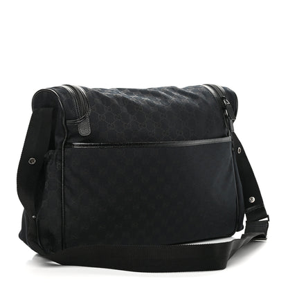 Gucci Monogram Large Diaper Bag Black 4 of 11