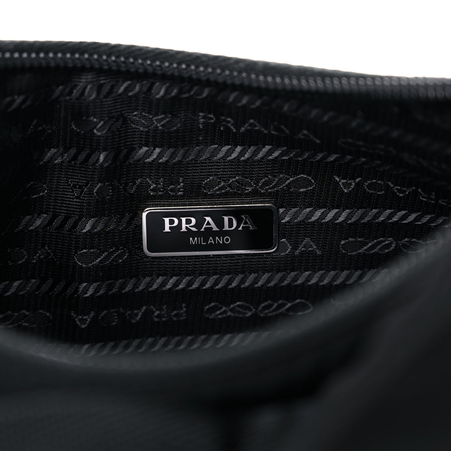 Tessuto Nylon Mini Re-Edition 2000 Bag Black