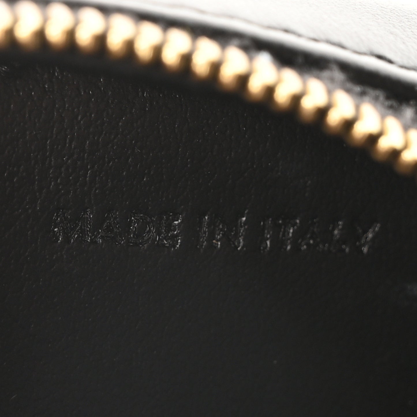 Smooth Calfskin Cuir Small Triomphe Oval Crossbody Purse Black