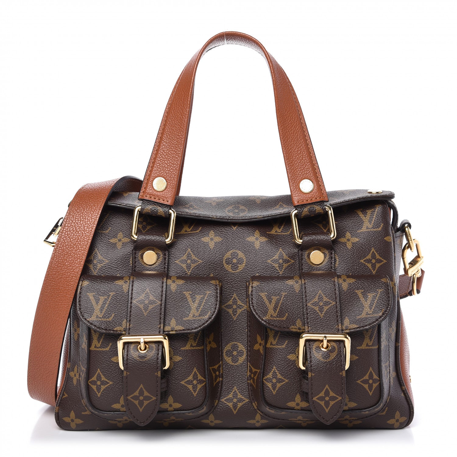 Louis Vuitton Monogram Manhattan NM Caramel 1 of 10