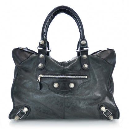 Balenciaga Agneau Giant Weekender Black 1 of 10