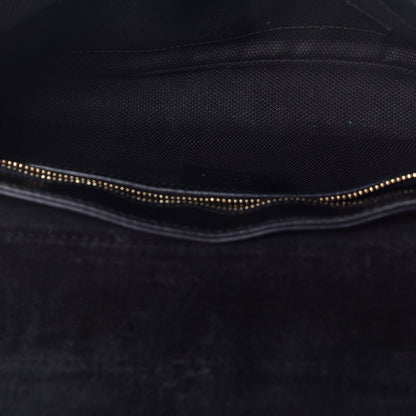 Gucci Patent Medium Soho Flap Crossbody Black 5 of 9