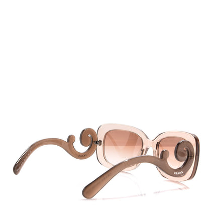 Prada Acetate Baroque Sunglasses SPR 27O Beige 4 of 6