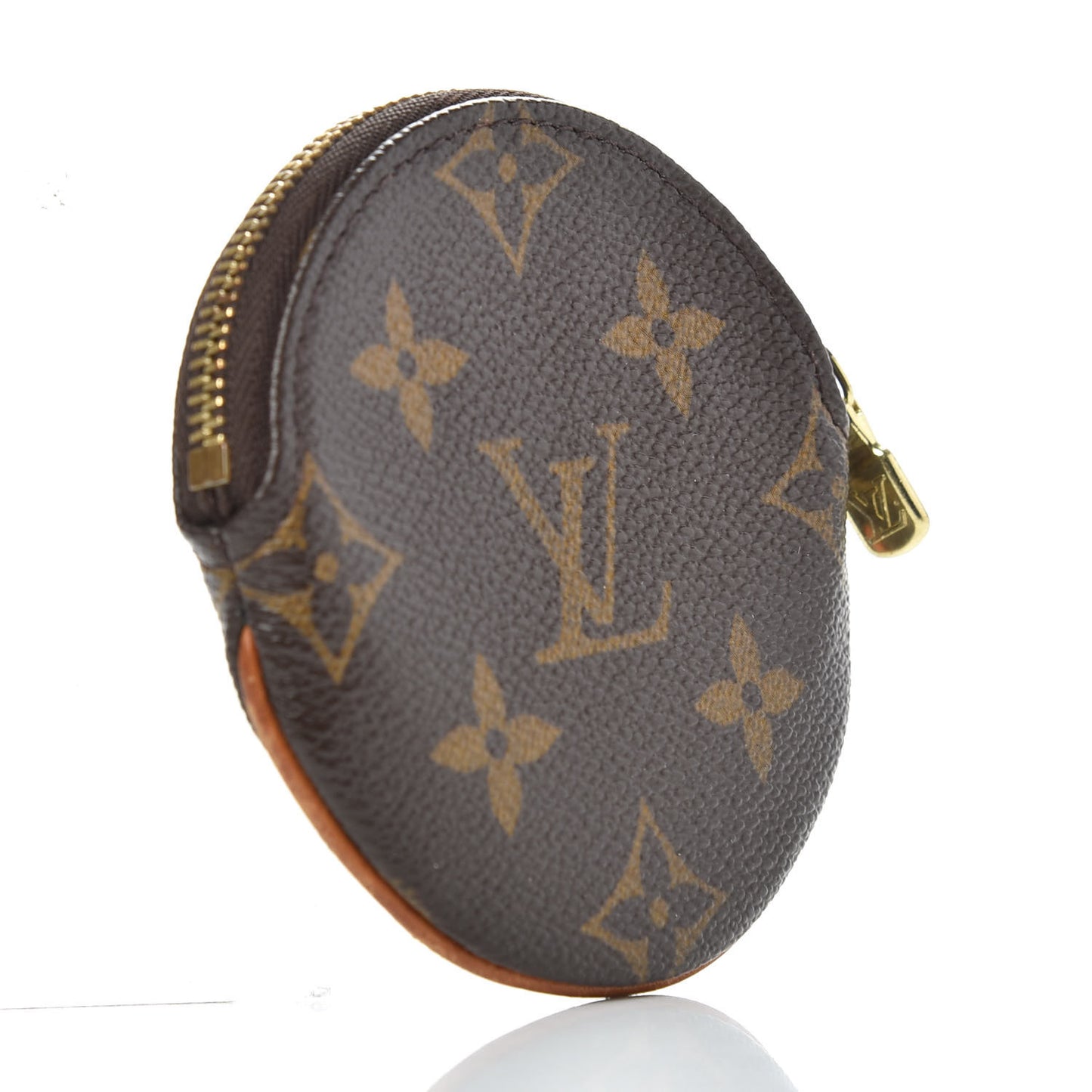 Monogram Round Coin Purse