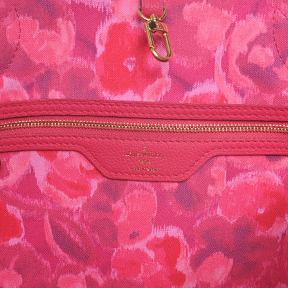 Louis Vuitton Monogram Articles de Voyage Ikat Neverfull MM Rose Indien 7 of 8