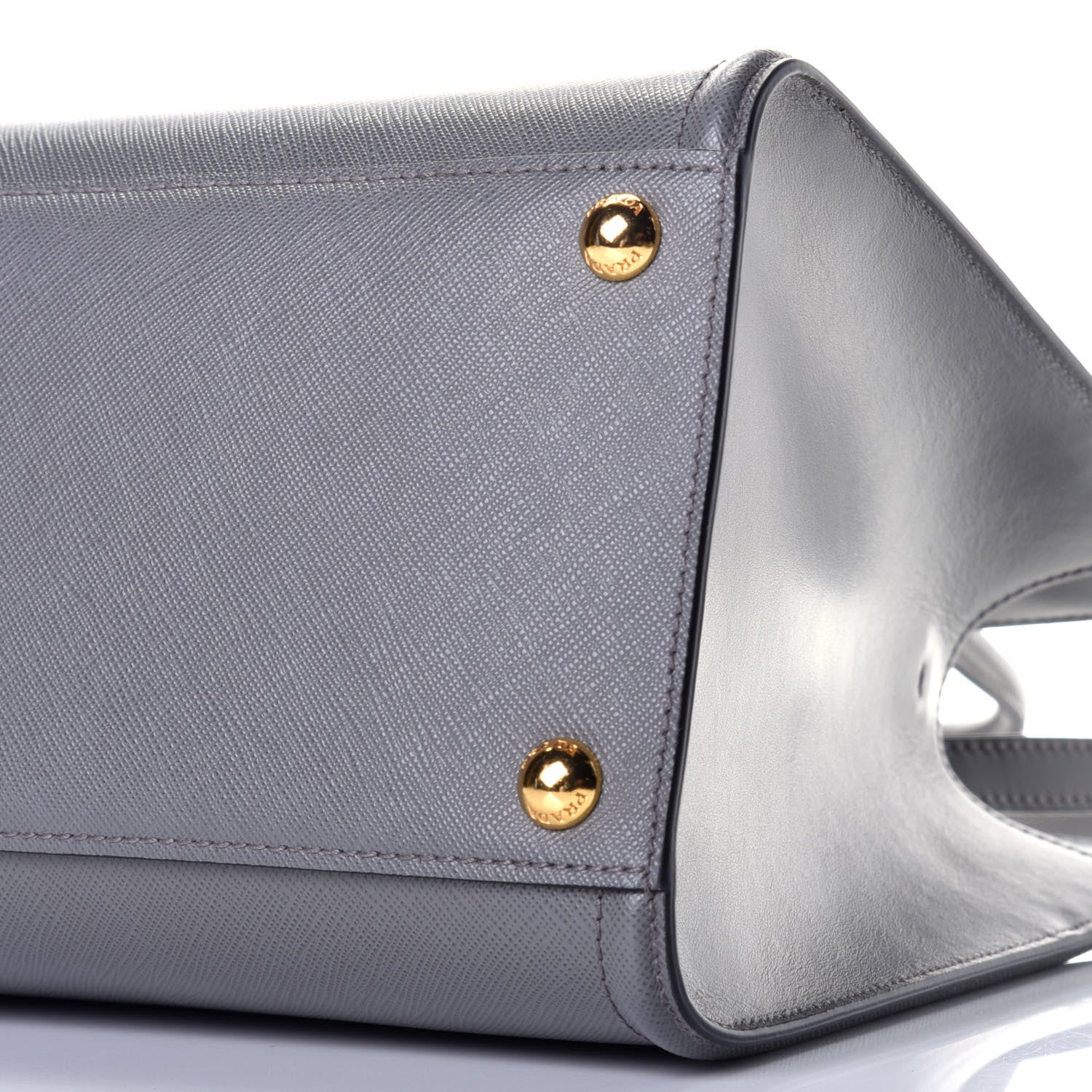 Prada Saffiano Soft Calfskin Tote Marmo 9 of 9