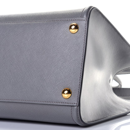 Prada Saffiano Soft Calfskin Tote Marmo 9 of 9