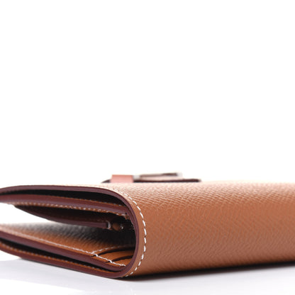 Hermes Epsom Bearn Compact Wallet Gold 7 of 10