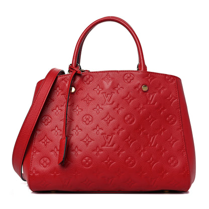 Louis Vuitton Empreinte Montaigne MM Cherry 1 of 8