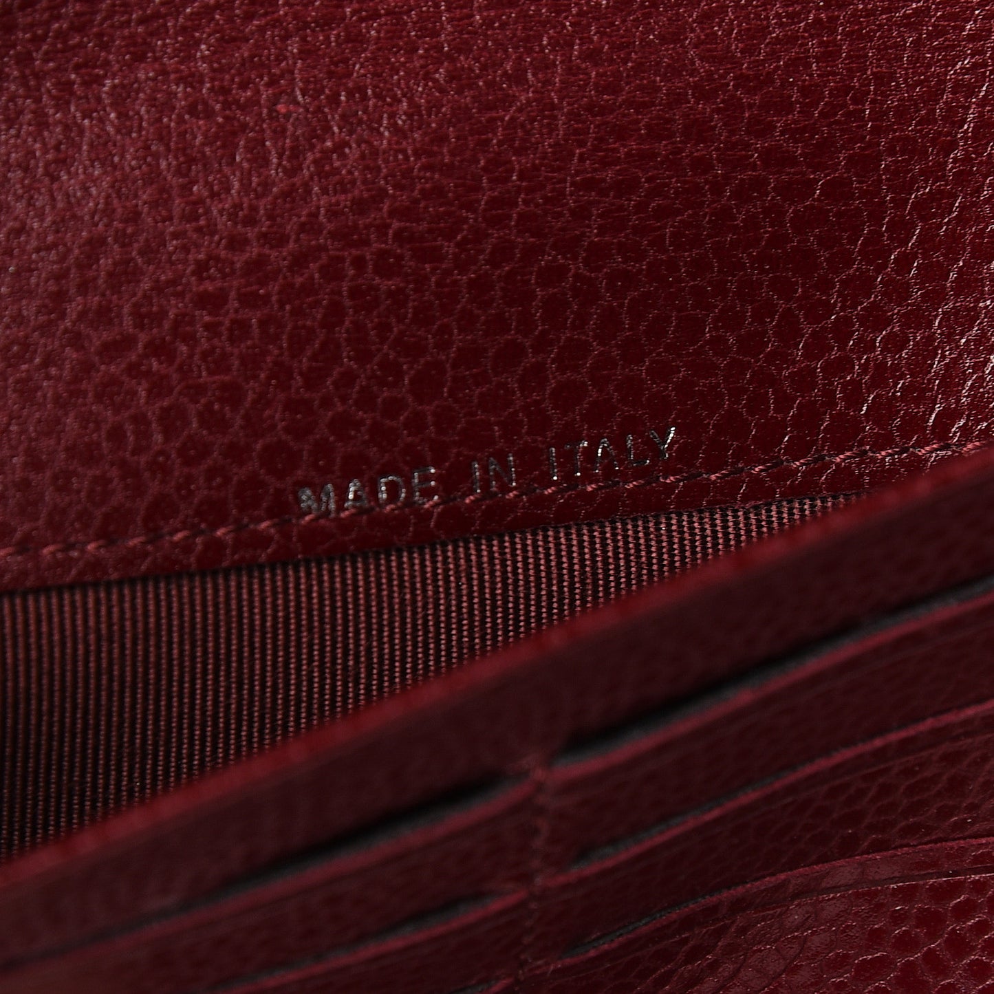 Caviar Quilted Large Flap Wallet Red