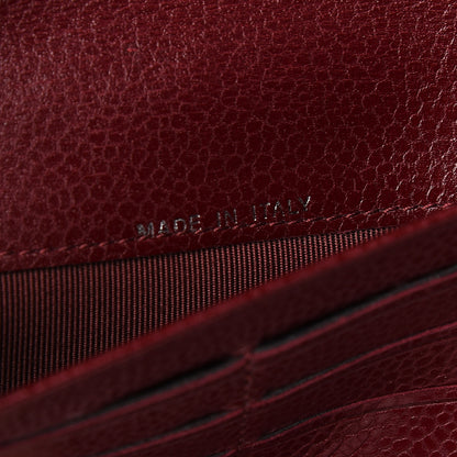 Chanel Caviar Quilted Large Flap Wallet Red 7 of 15
