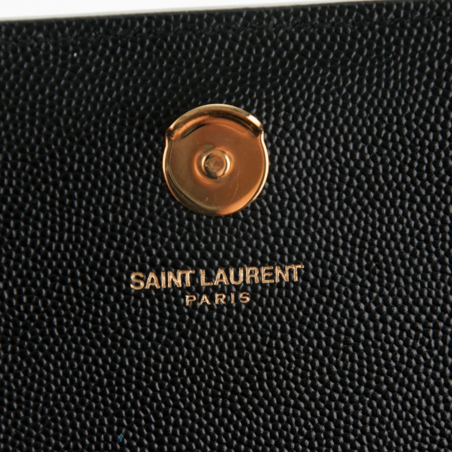 Grain De Poudre Medium Classic Monogram Kate Satchel Black