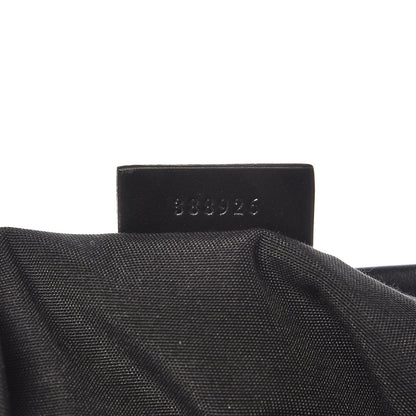 Gucci GG Monogram Web Flat Messenger Bag Black 8 of 8