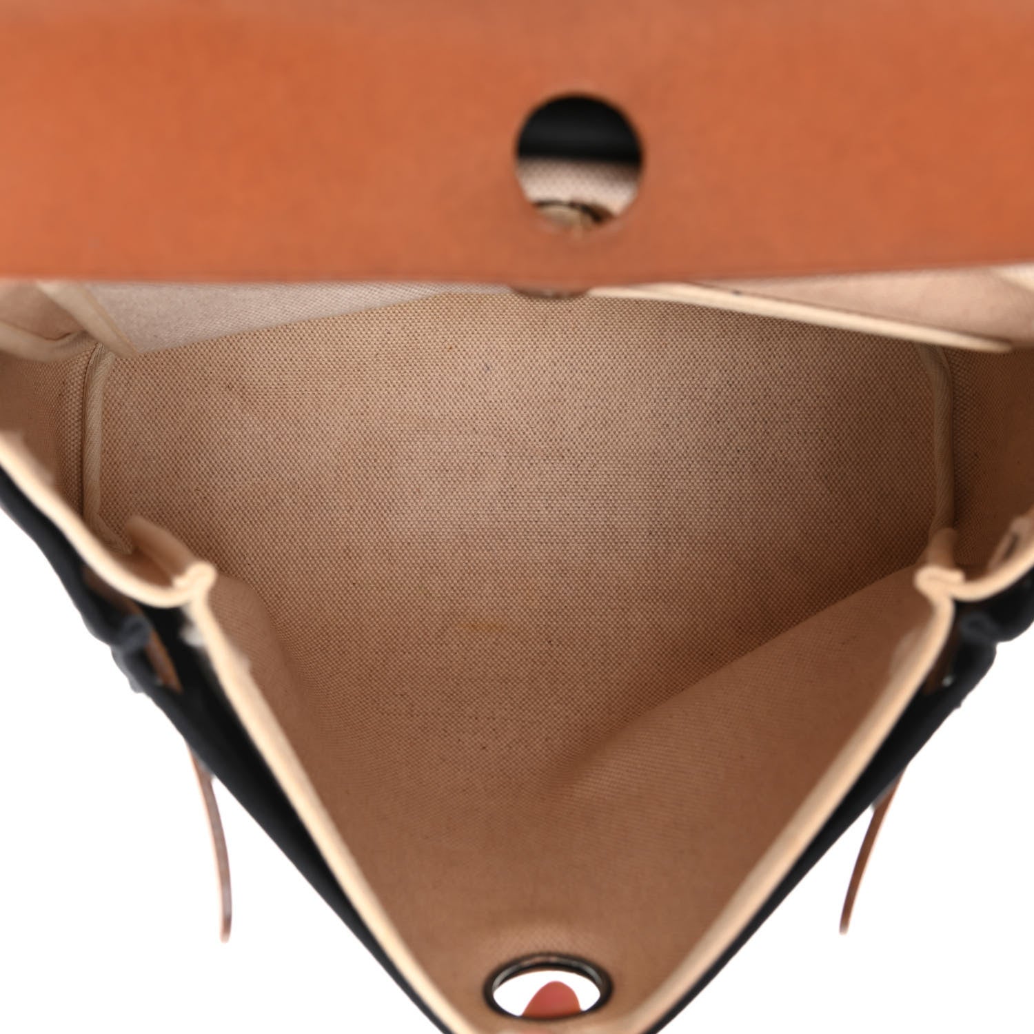 Hermes Toile Vache Calfskin Herbag 30 PM 5 of 19