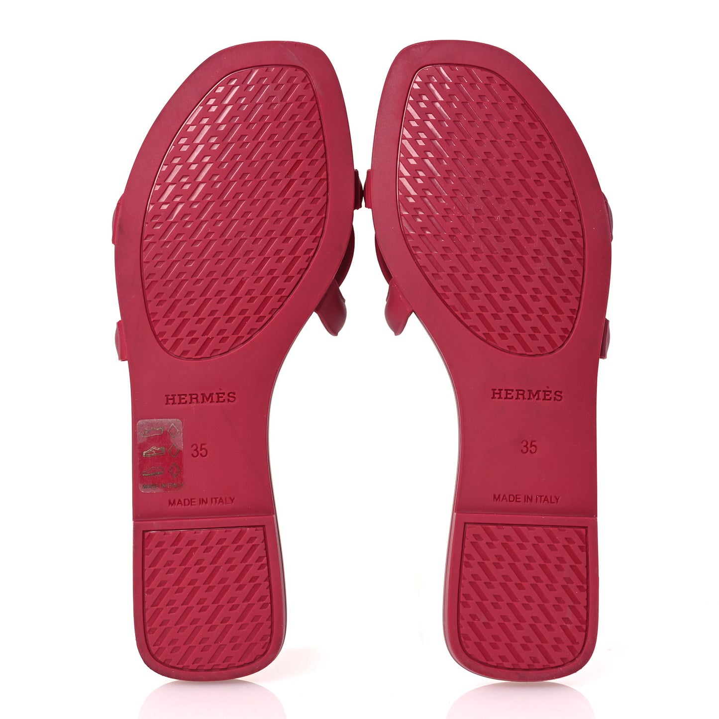Rubber Aloha Sandals 35 Rose Baie
