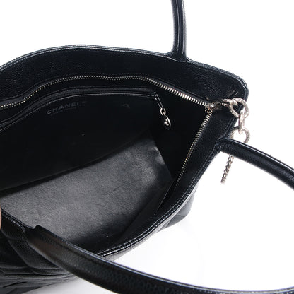 Chanel Caviar Quilted Medallion Tote Black 5 of 7