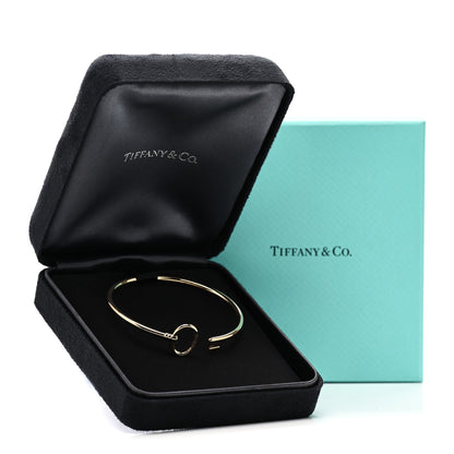 Tiffany 18K Yellow Gold Keys Wire Bracelet 5 of 5
