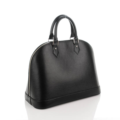 Louis Vuitton Epi Alma MM Black 3 of 8