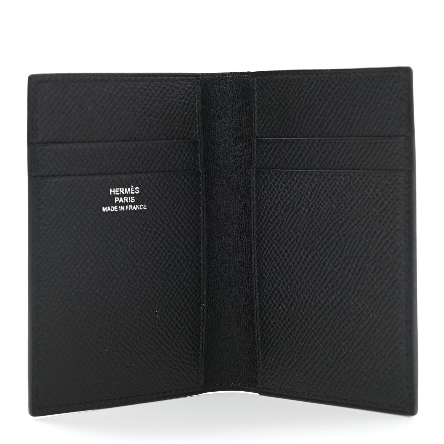 Hermes Epsom MC2 Euclide Card Holder Case Black 5 of 8